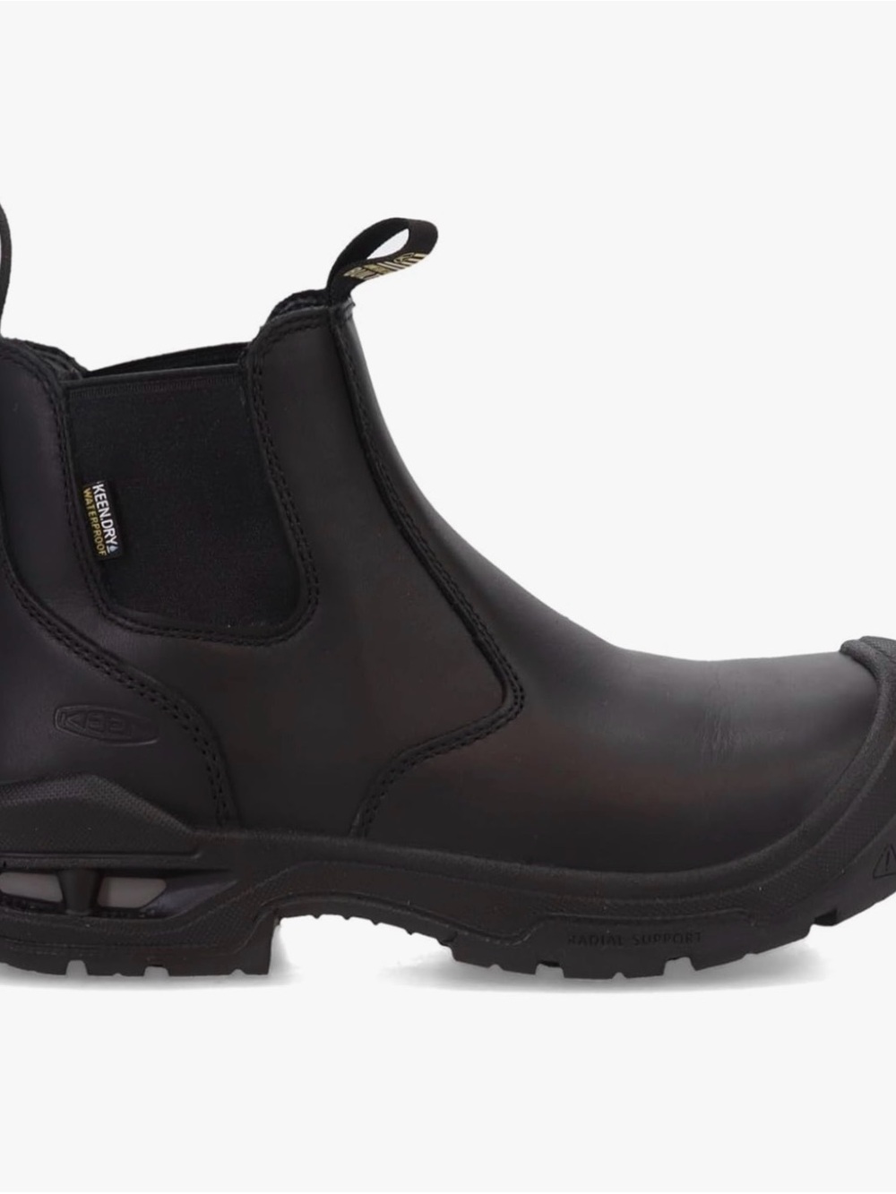 Keen Mens utility Juneau Romeo mid height composite toe waterproof pull on boots